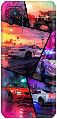 wrap craft VIVO V21 5G Premium Vinyl Mobile Skin(Multicolor)