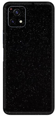 Vcare GadGets Starry Glitter Black vivo Y72 5G Mobile Skin(Starry Glitter Black)