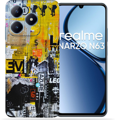 OggyBaba OggyBaba Realme Narzo N63 Mobile Skin(Abstract Azure)
