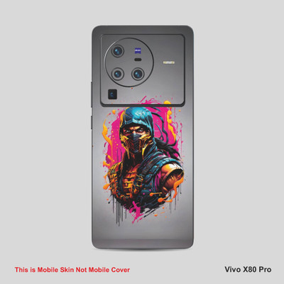 VYBE The Smart Choice Vivo X80 Pro Super Hero Mobile Skin(Multy colorQ\28)