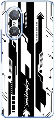 FCS Huawei nova 10 Youth Printed Back skin Mobile Skin(Cyber Punk White)