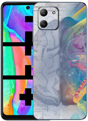 FCS Infinix Hot 11 Printed Back Skin Mobile Skin(Brain Skin)