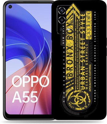 SkinoMania Oppo-A55 Mobile Skin(Multicolour Bronx Boy)