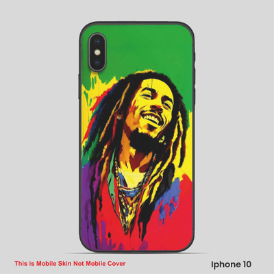 VYBE The Smart Choice iPhone 10 ART Mobile Skin(Multi color SKI C42)