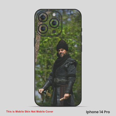 VYBE The Smart Choice iPhone 14 Pro Ertugrul Ghazi Mobile Skin(Black, Green 10)