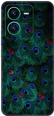 SKINADDA Vivo V25 5G Premium Vinyl Mobile Skin(Multicolor)