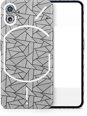 Flipkart SmartBuy nothing phone 1 mobile skin its ready to used cutting skin sketch 16 Mobile Skin(Multicolor)