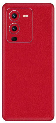 Vcare GadGets V25 Pro Mobile Skin(Red Leather)