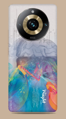 SkinoMania Realme 11 Pro Plus 5G Mobile Skin(Brain-art Multicolor Mobile Skin)