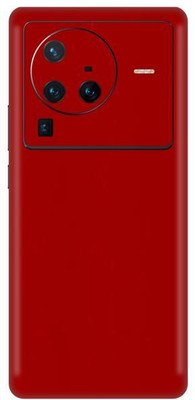 Vcare GadGets X80 Pro 5G Mobile Skin(Glossy Red)
