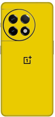 Vcare GadGets One Plus 11 R 5 G Mobile Skin(Yellow)