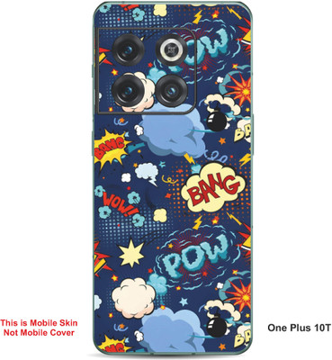 VYBE The Smart Choice One Plus 10T Pow Embossed Mobile Skin(Glacier Blue 25)