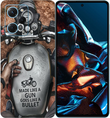 SkinoMania POCO X5 Pro 5G Mobile Skin(Multicolor Bullet-Quote)