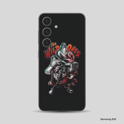 VYBE The Smart Choice Samsung S24 The Wilid One Mobile Skin Mobile Skin(Black Cow 21)