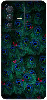 wrap craft VIVO V23 5G Premium Vinyl Mobile Skin(Multicolor)