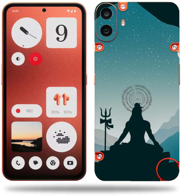 WeCre8 Skin's WeCre8 Skin's Nothing_CMF_Phone_1 Mobile Skin(shiv medi)