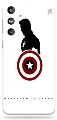 WeCre8 Skin's WeCre8 Skin's Samsung Galaxy F55 5G Mobile Skin(Captain America B&W)