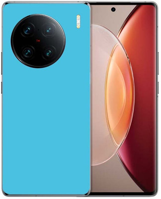 BUGGU vivo X90 Pro Mobile Skin(Ulltra Super Lighblue Matte Skin With High Matte Finish., Mobile Skin (Back+Side+Camera))