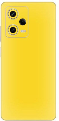 Vcare GadGets Redmi Note 12 Pro 5G Mobile Skin(Yellow)
