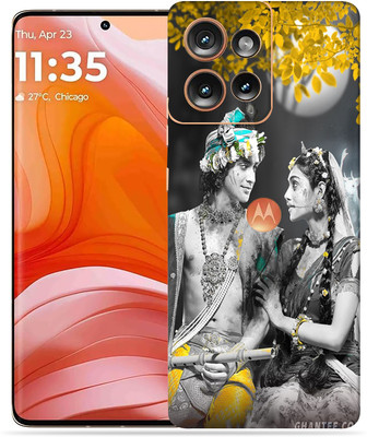 OggyBaba Moto Edge 50 Mobile Skin(Radha Krishna Vintage)