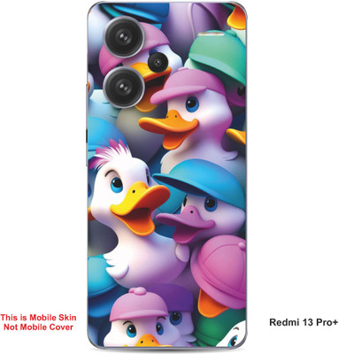 VYBE The Smart Choice Redmi 13 Pro Plus Duck Embossed Mobile Skin(Cadillac Pink 9)