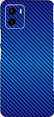 BUGGU Vivo Y15c Mobile Skin(Ultra Super Blue Carbon Fiber Skin With High Matte Finish)