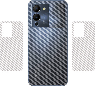 DVANK INFINIX NOTE 12 TURBO || 3D CARBON FIBER ULTRA-THIN BACK LAMINATION || Mobile Skin(TRANSPARENT)