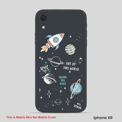 VYBE The Smart Choice iPhone XR Universal Mobile Skin(White Smoke 3)
