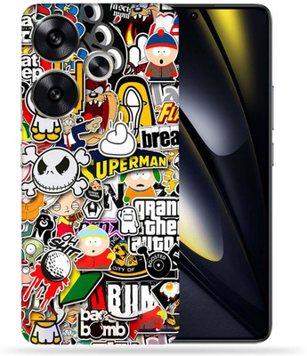 OggyBaba OggyBaba Poco F6 5g Mobile Skin(Sticker Bombing)
