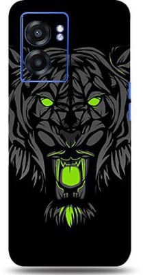 Mclaxa Realme Narzo 50 5G, Tiger Green For realme narzo 50 5g Mobile Skin(Tiger Green Multicolour)