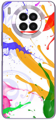 FCS Huawei nova 8i Printed Back skin Mobile Skin(Colour Splash)