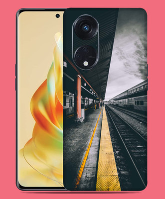 SkinoMania Oppo Reno 8T 5G Mobile Skin(Multicolor Station-Vibes)