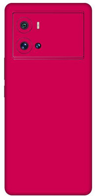 Vcare GadGets Matte Pink vivo i QOO 9 Pro 5G Mobile Skin(Matte Pink)