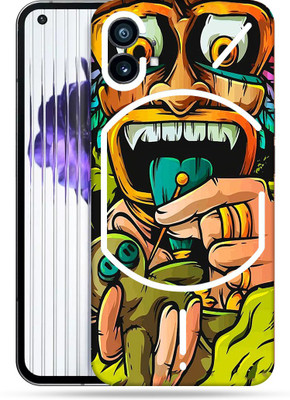 SkinoMania Nothing-Phone(1) Mobile Skin(Multicolor Black Magic)