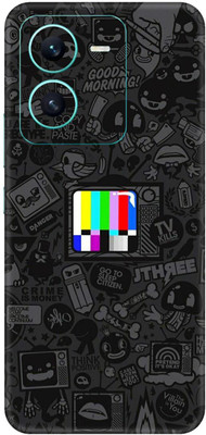 wrap craft Vivo v25 - 5G Mobile Skin(Multicolor)