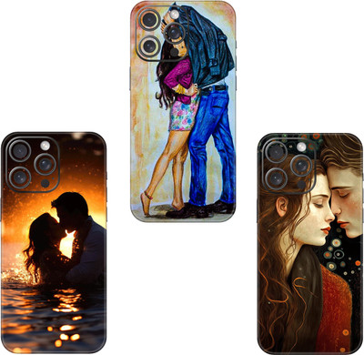 wrap craft APPLE IPHONE 13 PRO COMBO (PACK OF 3) Premium Vinyl BACK Mobile Skin(Multicolor)