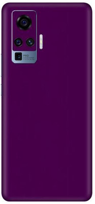 Vcare GadGets Vivo X50 Pro Mobile Skin(Matte Purple)