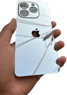 TWUAOP INFINIX SMART 8 MOBILE SKIN BACK PANNEL ACRYLIC SHEET Mobile Skin(Silver)