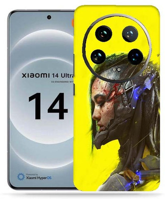 WeCre8 Skin's Xiaomi 14 Ultra 5G Mobile Skin(cyberpunk-Girl)