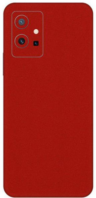 Vcare GadGets Glitter Red vivo Y75 5G Mobile Skin(Glitter Red)