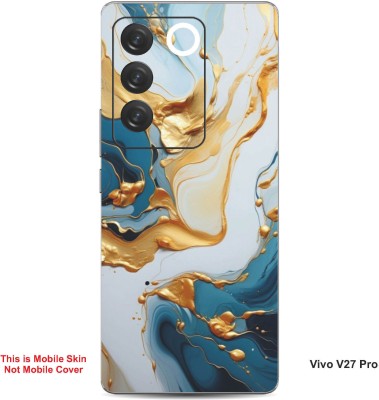 VYBE The Smart Choice Vivo V27 Pro Abstract Embossed Mobile Skin(Geyser 6)