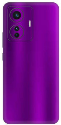 Vcare GadGets iQOO Z6 Mobile Skin(Metallic Purple Shining)