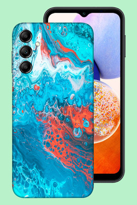 WeCre8 Skin's Samsung Galaxy A14 5G Mobile Skin(Colorful Sea Multicolor Mobile Skin)