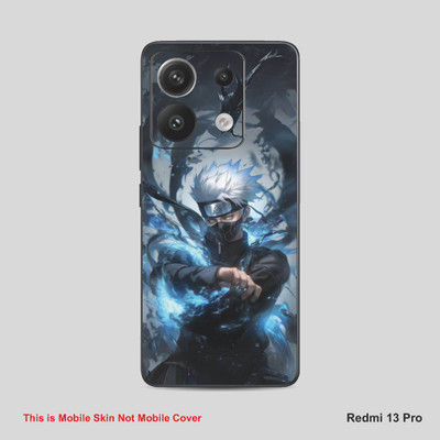 VYBE The Smart Choice Redmi 13 Pro Naruto Mobile Skin Mobile Skin(Light Blue Grey B27)