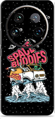 SkinoMania Xiaomi 14 Ultra 5G Premium Vinyl Mobile Skin (Multicolor) Mobile Skin(Space buddies)