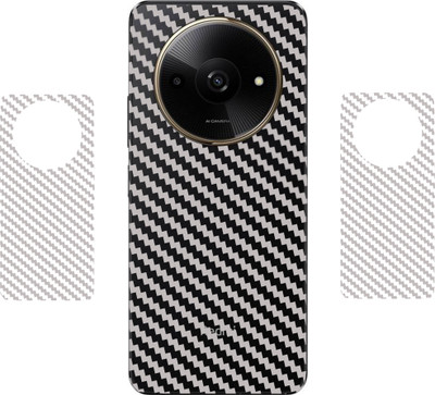 SCREENIX XIAOMI REDMI A3X || 3D CARBON FIBER BACK LAMINATION || Mobile Skin(TRANSPARENT)