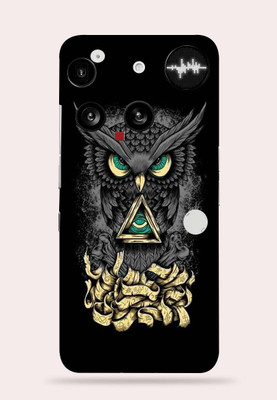 Gizmo Wraps Nothing Phone 3 5g Mobile Skin(Black Angry Owl)