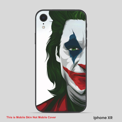 VYBE The Smart Choice iPhone XR Horror Mobile Skin(Geyser White 1)