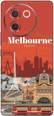 wrap craft VIVO V30E 5G Premium Vinyl Mobile Skin(Multicolor)