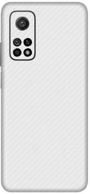 Vcare GadGets Mi 10 T 5G Mobile Skin(White Carbon)